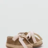 Chaussures en cuir à nœud