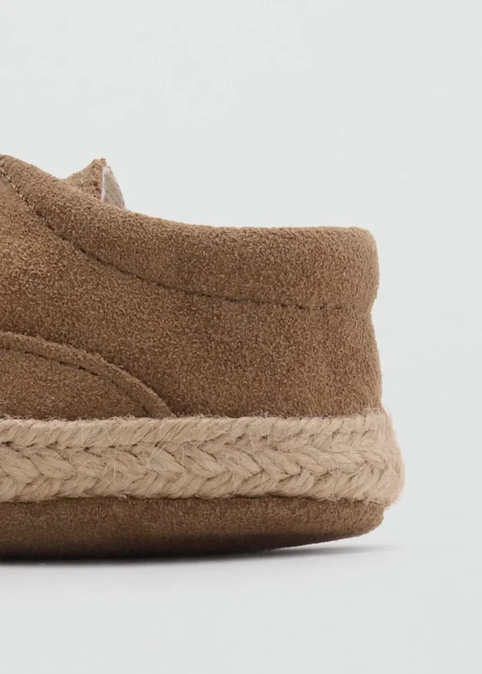 Chaussures en cuir à nœud