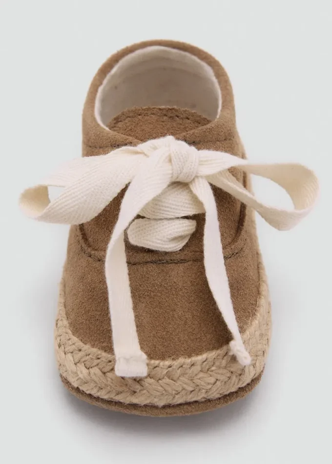 Chaussures en cuir à nœud