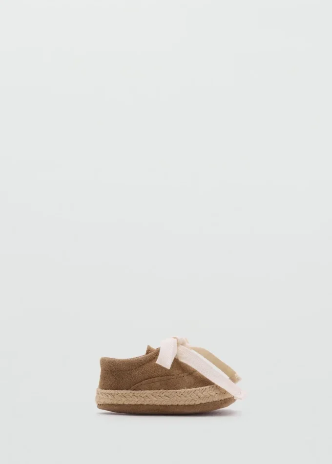 Chaussures en cuir à nœud