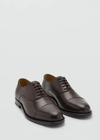 Chaussures en cuir style Oxford