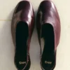 Chaussures en cuir à talon bloc