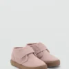Chaussures en cuir à velcro