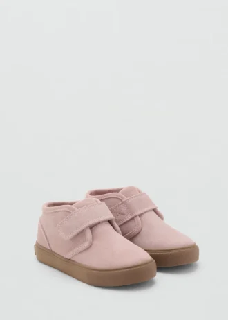 Chaussures en cuir à velcro