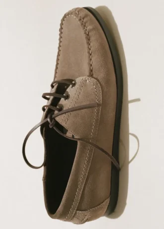 Chaussures nautiques en daim