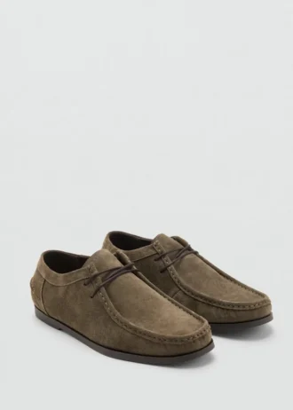 Chaussures nautiques en daim