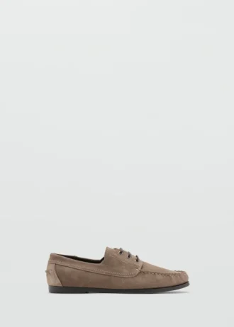 Chaussures nautiques en daim