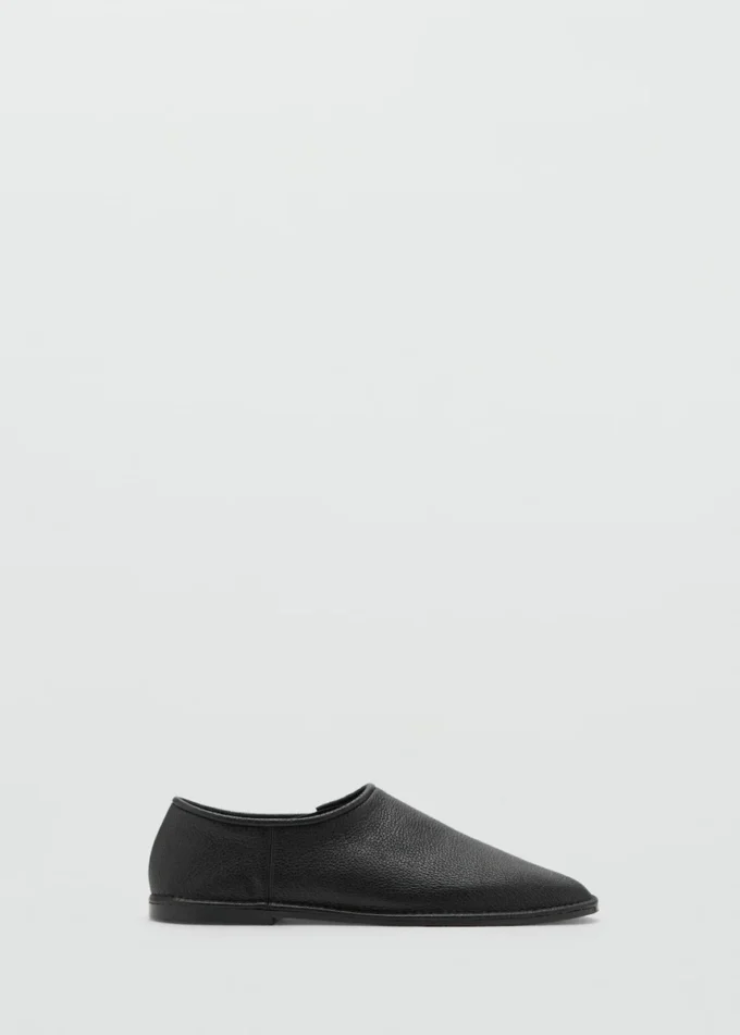 Chaussures plates en cuir Chaussures plates en cuir