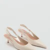 Chaussures à talons bobines et bout pointu