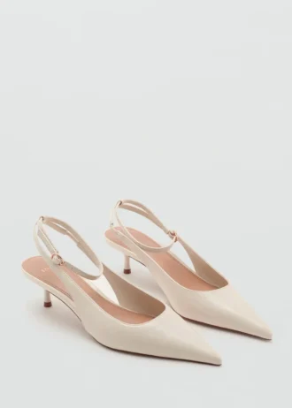 Chaussures à talons bobines et bout pointu