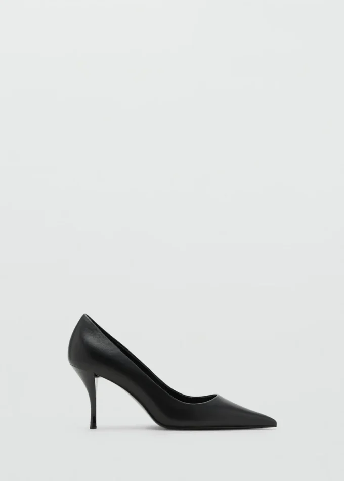 Chaussures à talons en cuir