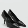 Chaussures à talons en cuir