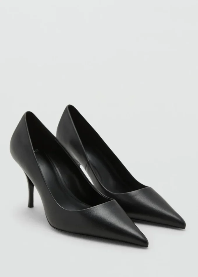 Chaussures à talons en cuir