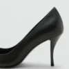 Chaussures à talons en cuir
