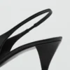 Chaussures à talons en cuir à bout pointu