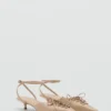 Chaussures à talons hauts et lacets