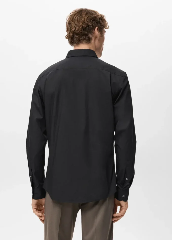 Chemise 100 % coton à coupe classique Chemise 100 % coton à coupe classique