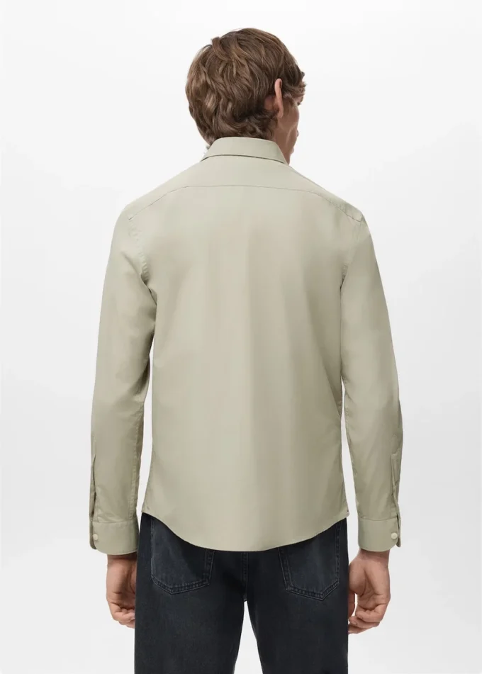 Chemise 100 % coton à coupe classique Chemise 100 % coton à coupe classique