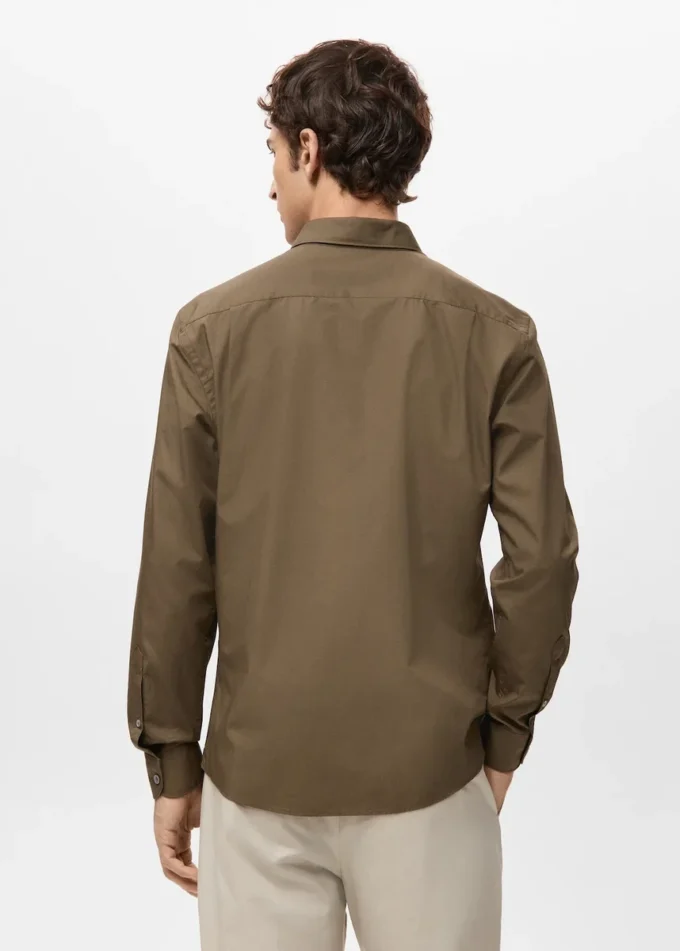 Chemise 100 % coton à coupe classique Chemise 100 % coton à coupe classique