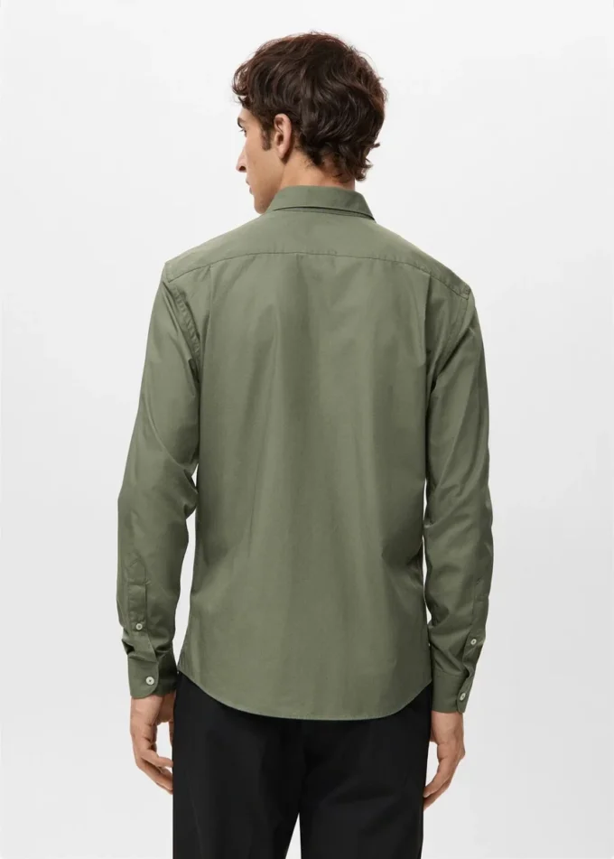 Chemise 100 % coton à coupe classique Chemise 100 % coton à coupe classique