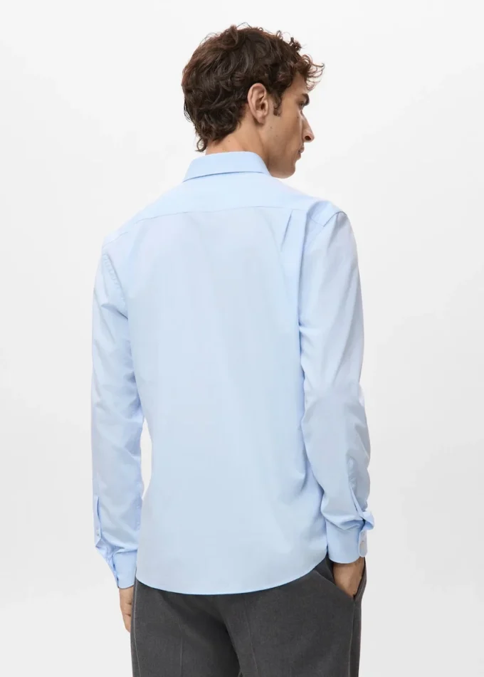 Chemise 100 % coton à coupe classique Chemise 100 % coton à coupe classique