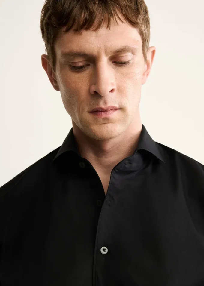 Chemise 100 % coton à coupe classique Chemise 100 % coton à coupe classique