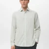 Chemise 100 % flanelle de coton, coupe classique Chemise 100 % flanelle de coton, coupe classique