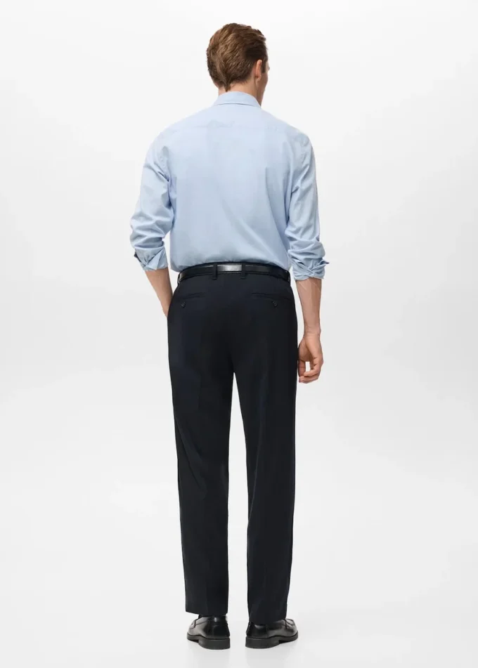 Chemise 100 % flanelle de coton, coupe classique Chemise 100 % flanelle de coton, coupe classique