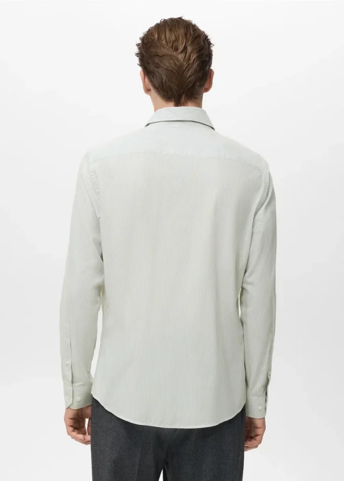 Chemise 100 % flanelle de coton, coupe classique Chemise 100 % flanelle de coton, coupe classique
