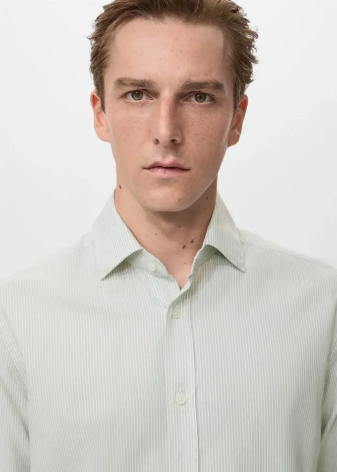 Chemise 100 % flanelle de coton, coupe classique Chemise 100 % flanelle de coton, coupe classique