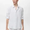 Chemise 100 % lin avec poche