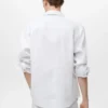 Chemise 100 % lin avec poche