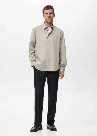 Chemise ample 100 % coton