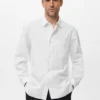 Chemise ample à rayures 100 % coton Chemise ample à rayures 100 % coton