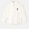 Chemise avec broderie de renne