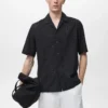 Chemise avec détails brodés ajourés Chemise avec détails brodés ajourés