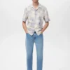 Chemise bowling imprimée