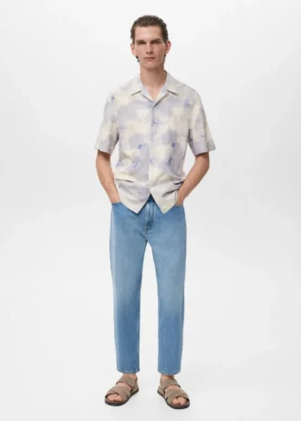 Chemise bowling imprimée
