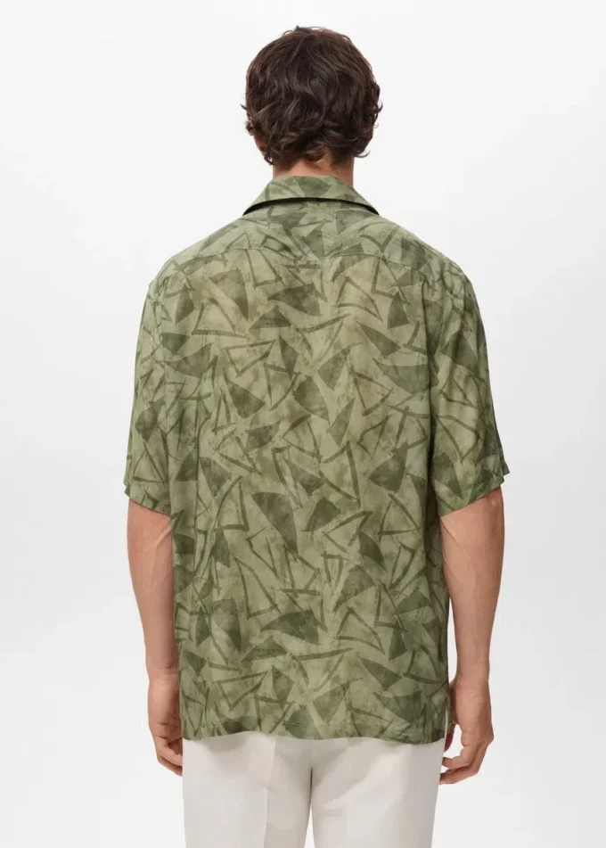 Chemise bowling imprimée Chemise bowling imprimée