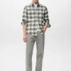 Chemise à carreaux 100 % coton flanelle Chemise à carreaux 100 % coton flanelle