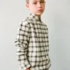 Chemise à carreaux