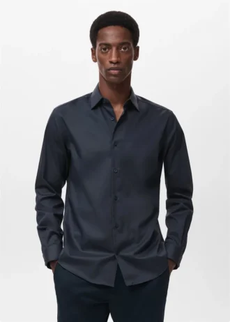 Chemise confortable, extensible et sans repassage