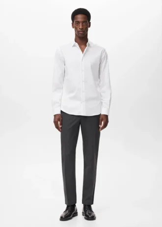 Chemise confortable, extensible et sans repassage