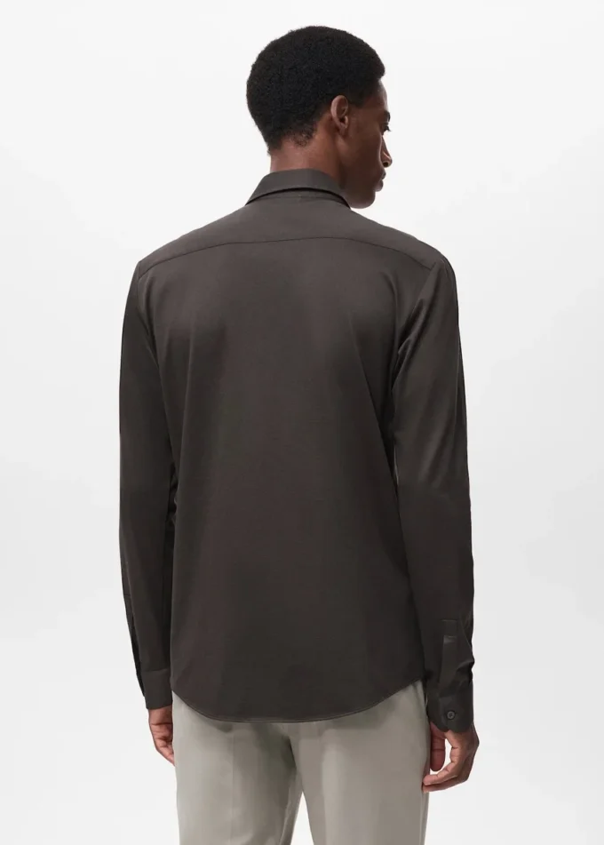 Chemise confortable, extensible et sans repassage