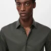 Chemise confortable, extensible et sans repassage