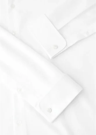 Chemise de costume en coton coupe classique Chemise de costume en coton coupe classique