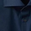 Chemise de costume slim fit en popeline de coton