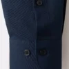 Chemise de costume slim fit en popeline de coton