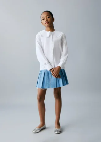 Chemise à double col bébé