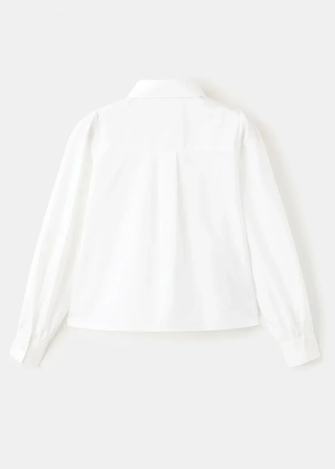 Chemise en coton avec ornements
